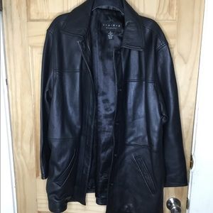 Leather Coat